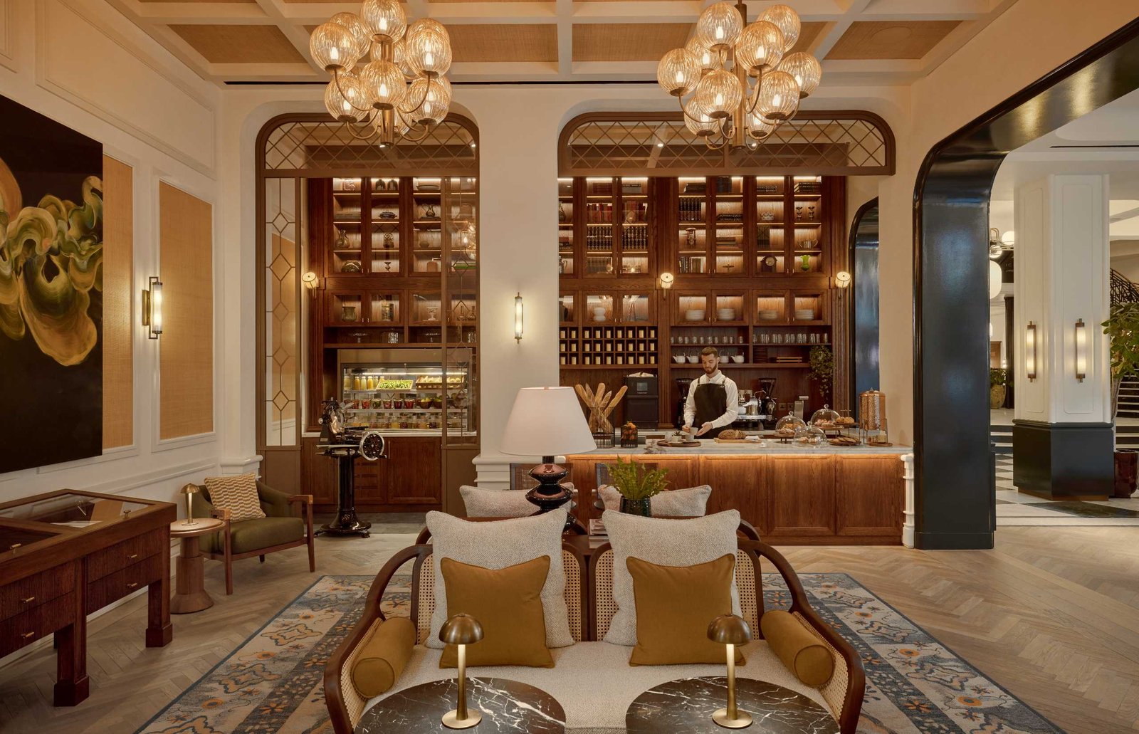 Six Senses London, at the table