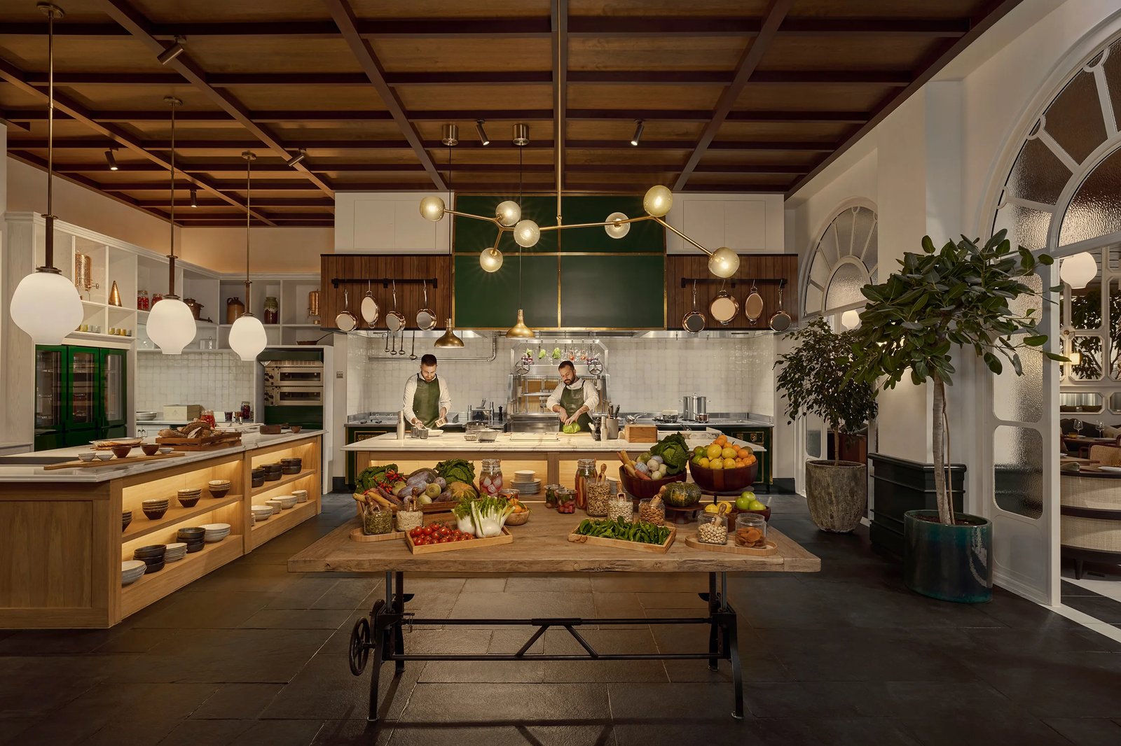 Six Senses London, whiteley’s kitchen