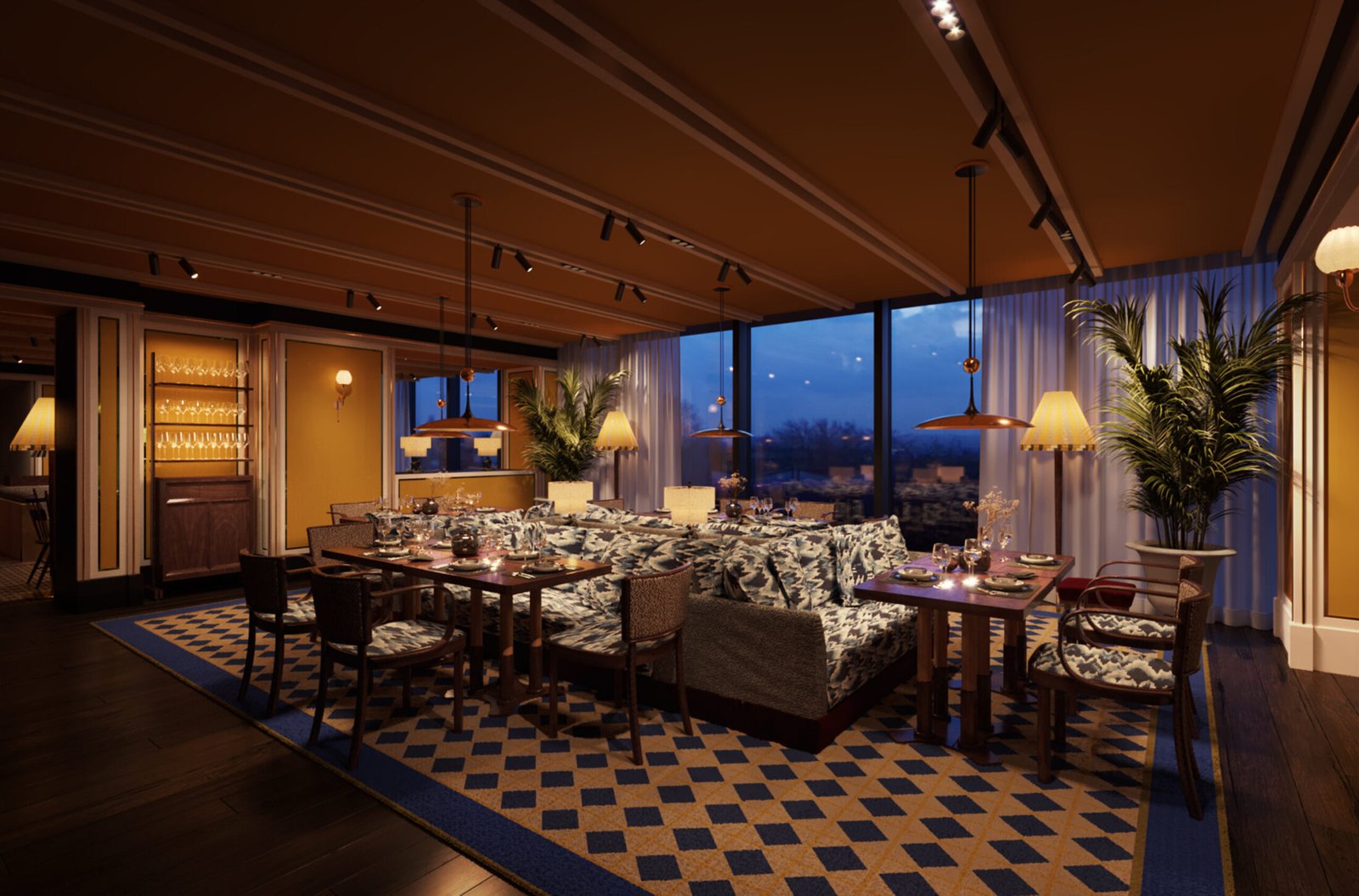 Fulham Pier Hotel, brasserie constance