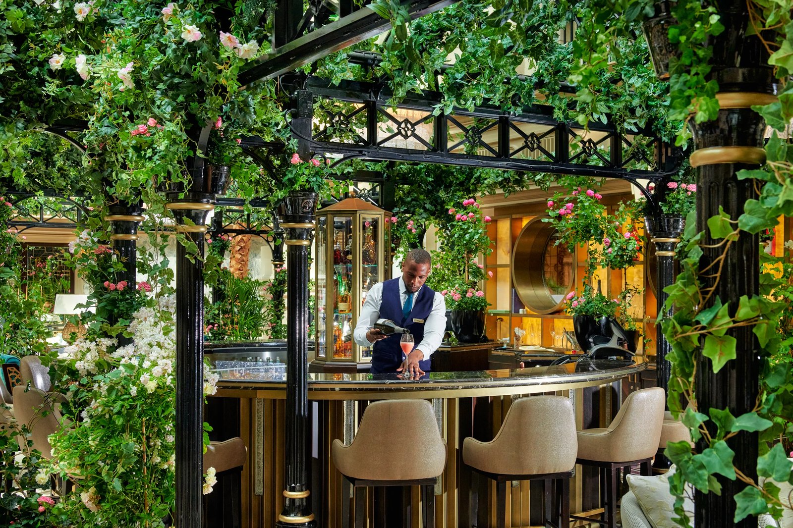 The Landmark London, at the table