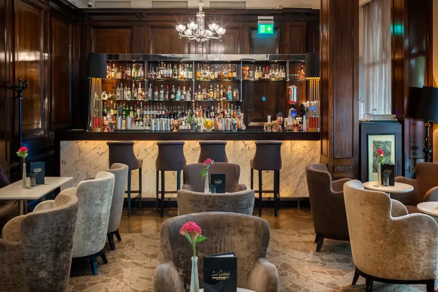The Waldorf Hilton Hotel — eat & drink