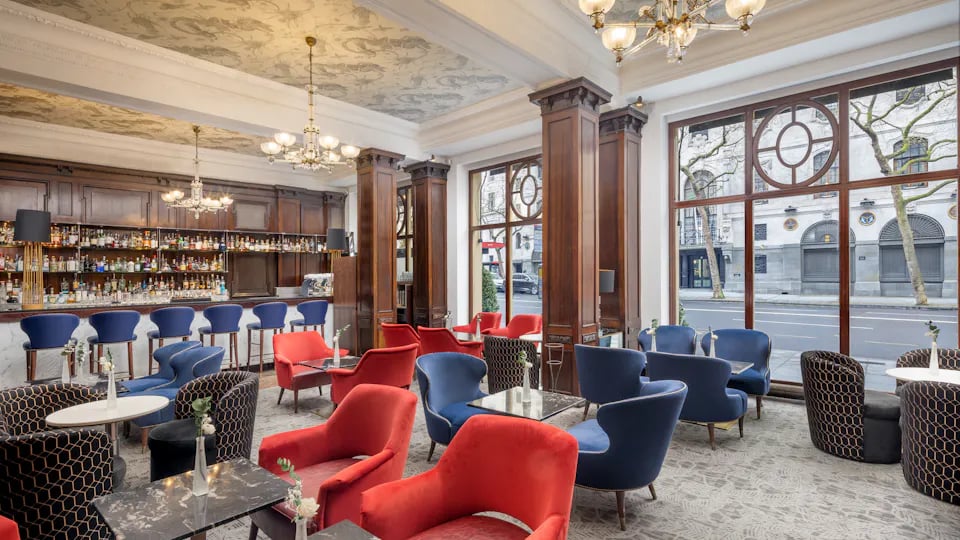 The Waldorf Hilton Hotel — eat & drink