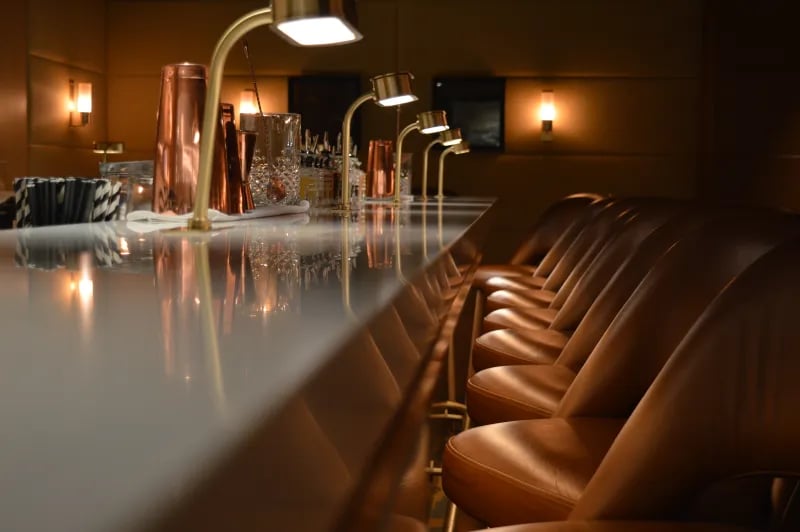 Royal Lancaster London, at the table