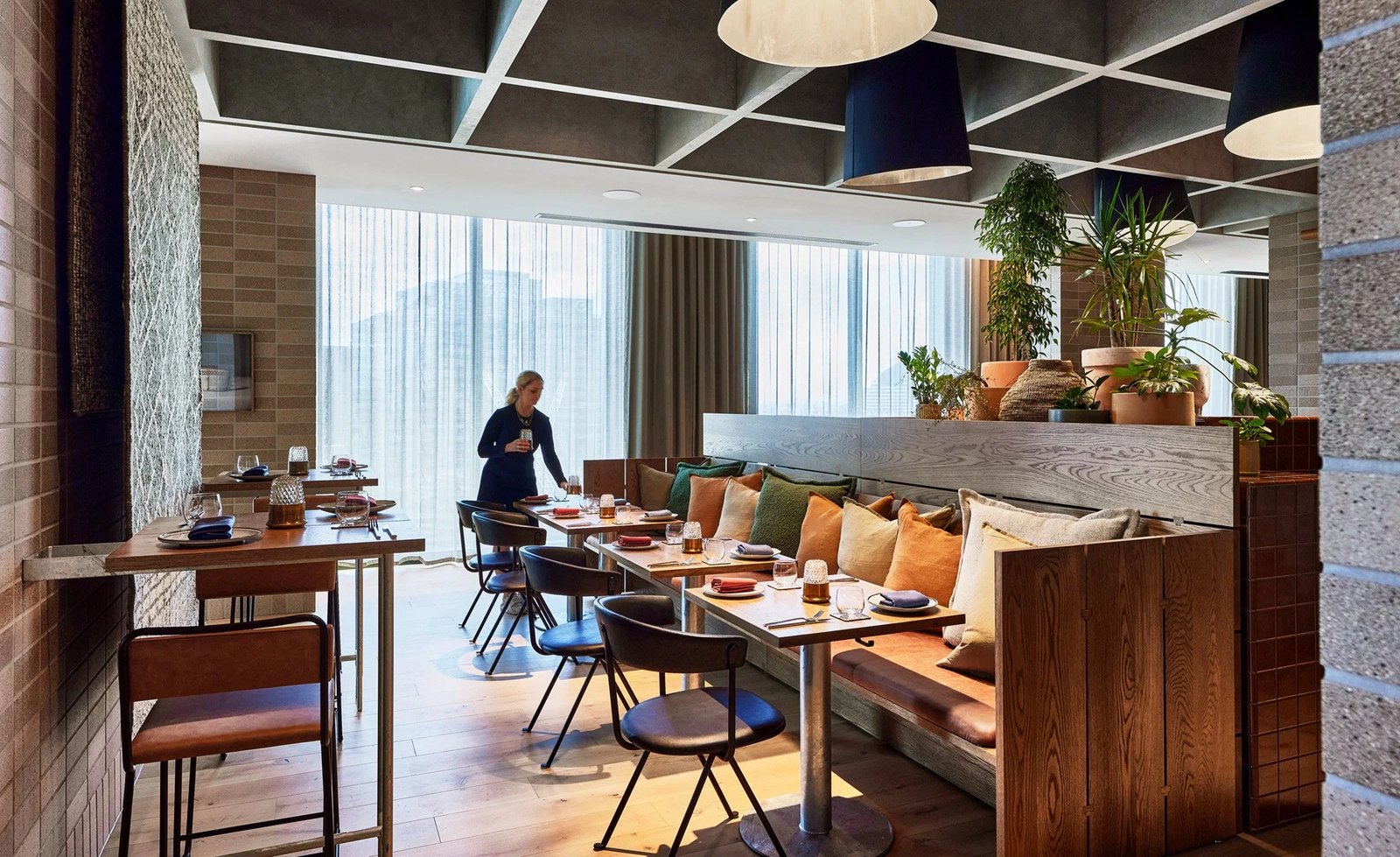Hyatt Centric Melbourne, at the table
