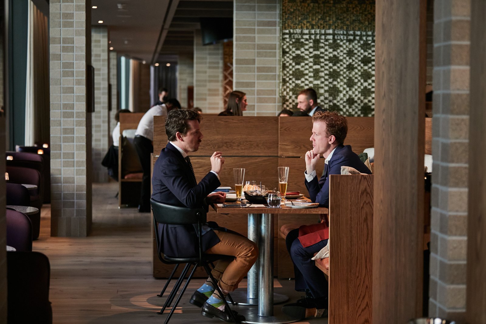 Hyatt Centric Melbourne, at the table
