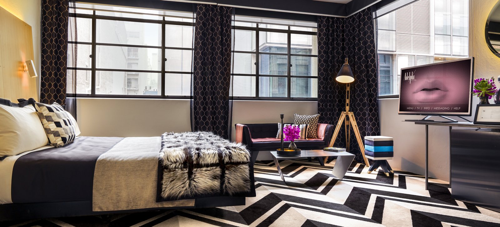 Adelphi Hotel — rooms