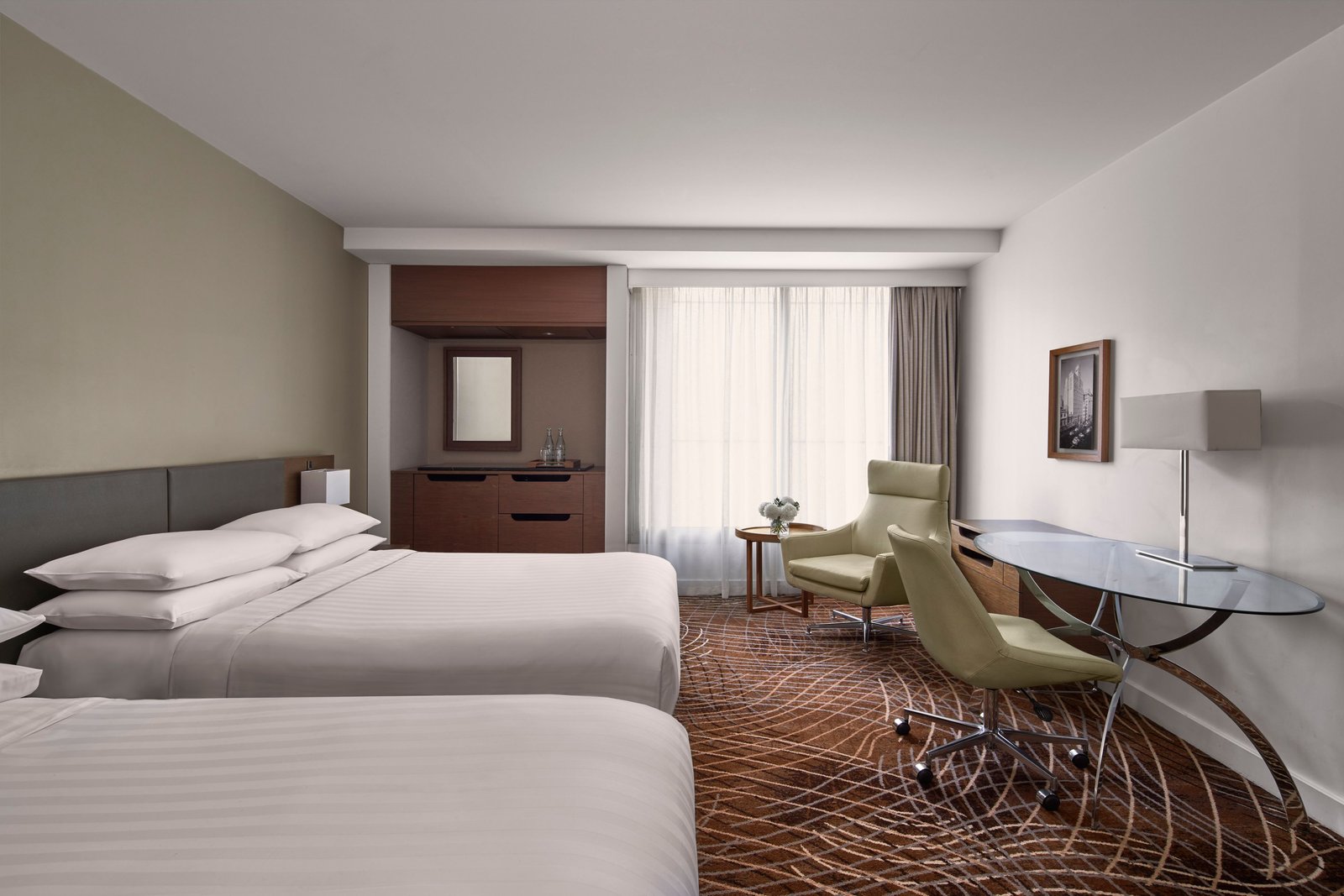 Melbourne Marriott Hotel — rooms