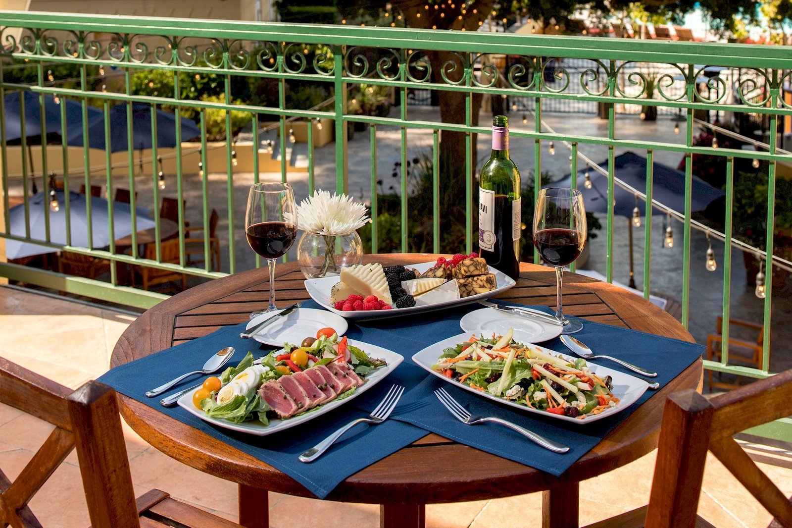 Crowne Plaza Palo Alto, at the table