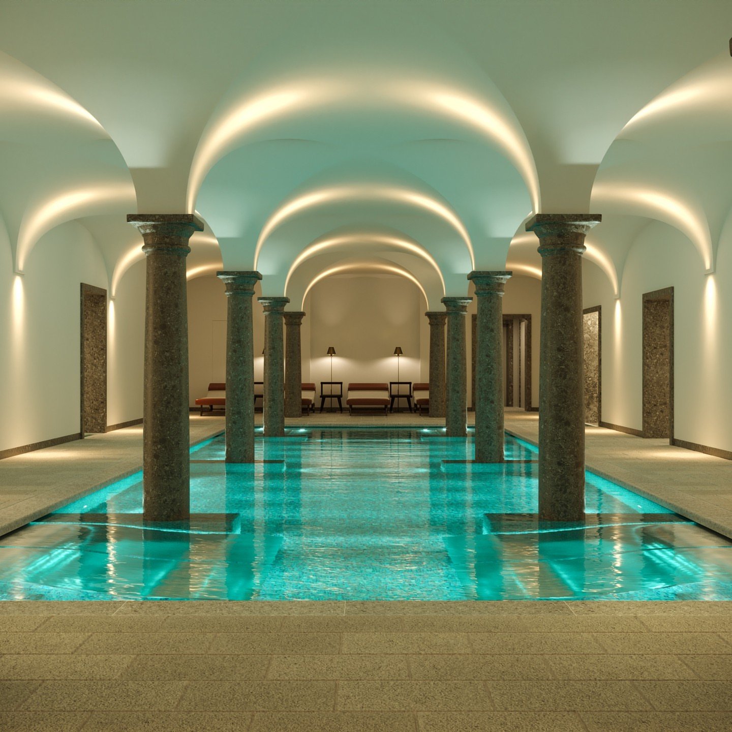Portrait Milano Hotel - Lungarno Collection, the pool