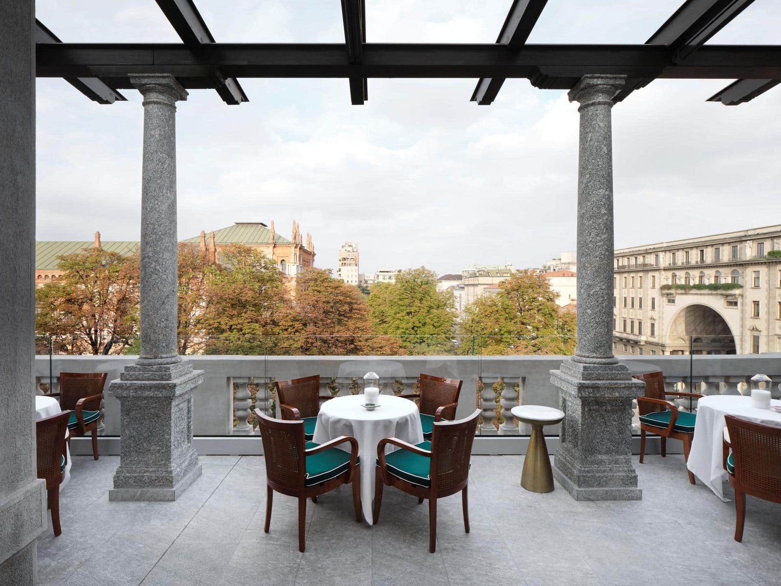 Casa Cipriani Milano, the club restaurant & terrace