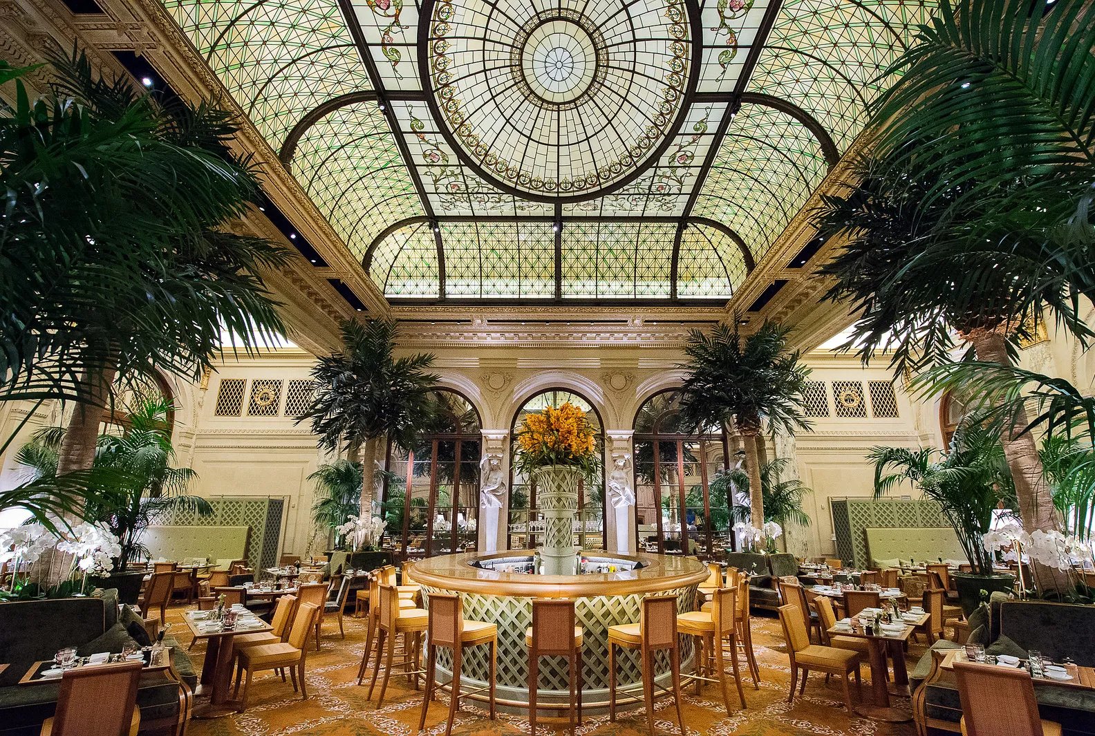 The Plaza Hotel, the palm court