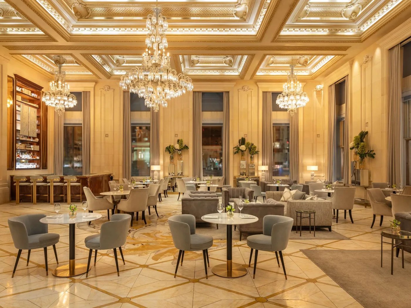 The Plaza Hotel, the champagne bar