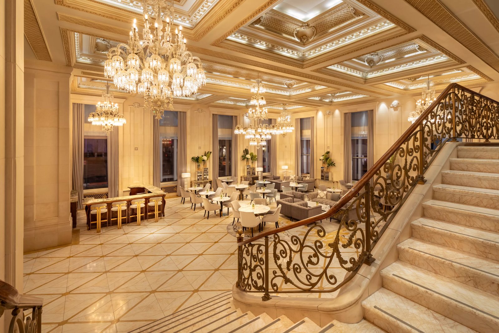 The Plaza Hotel, the champagne bar