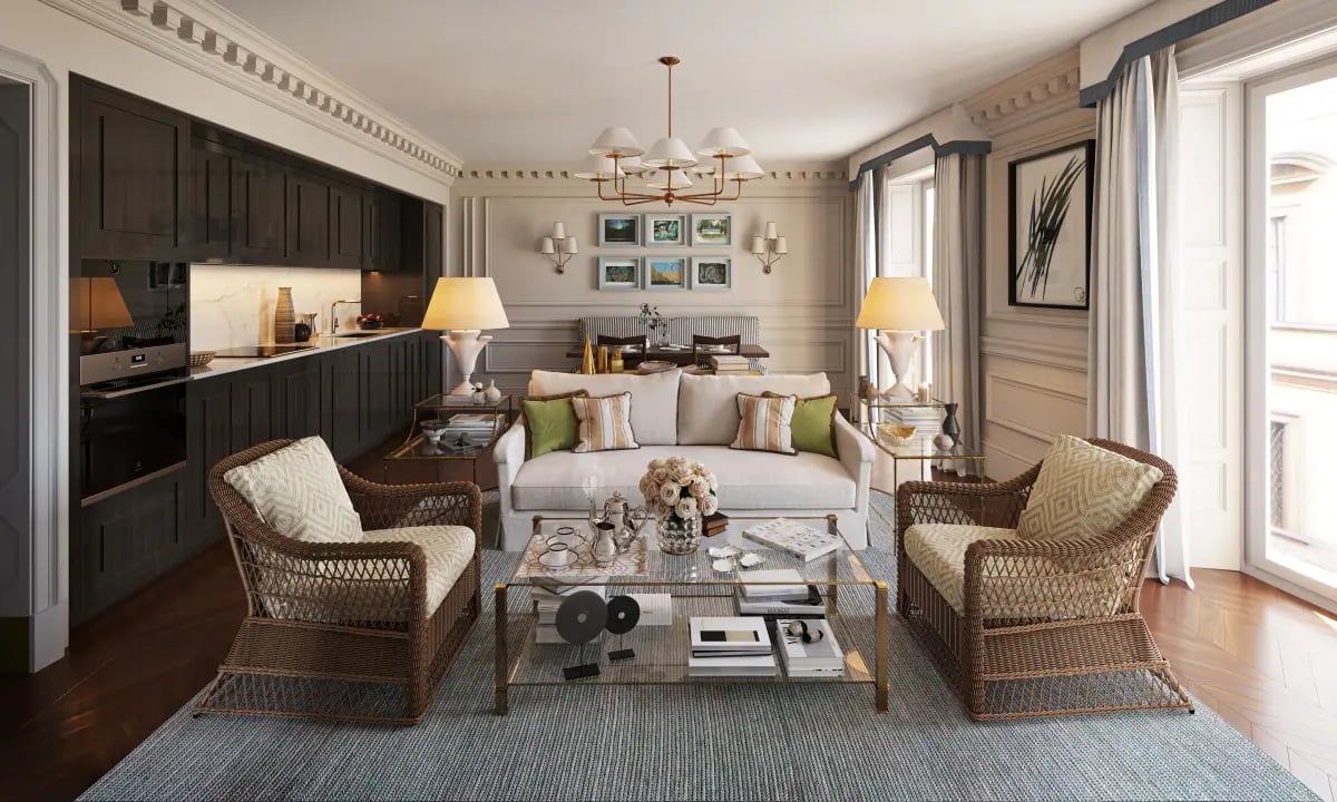 Rocco Forte House, Via Manzoni — rooms