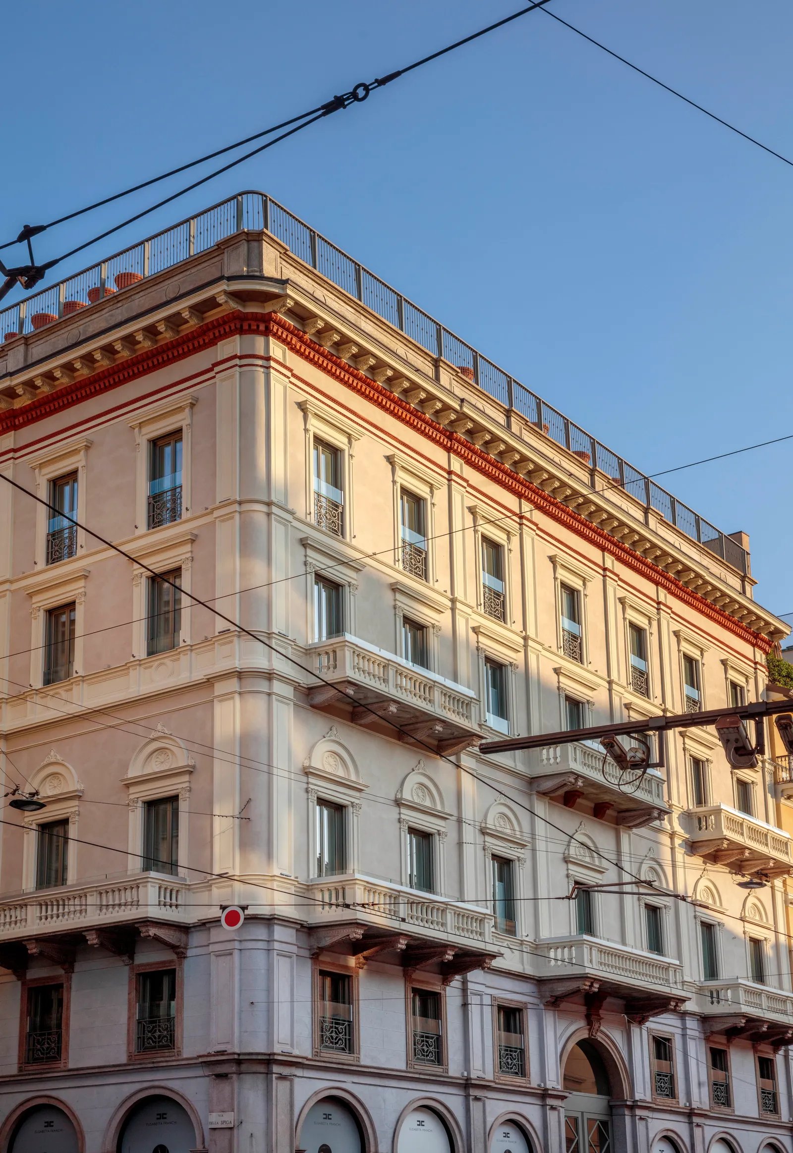 Rocco Forte House, Via Manzoni — backstory