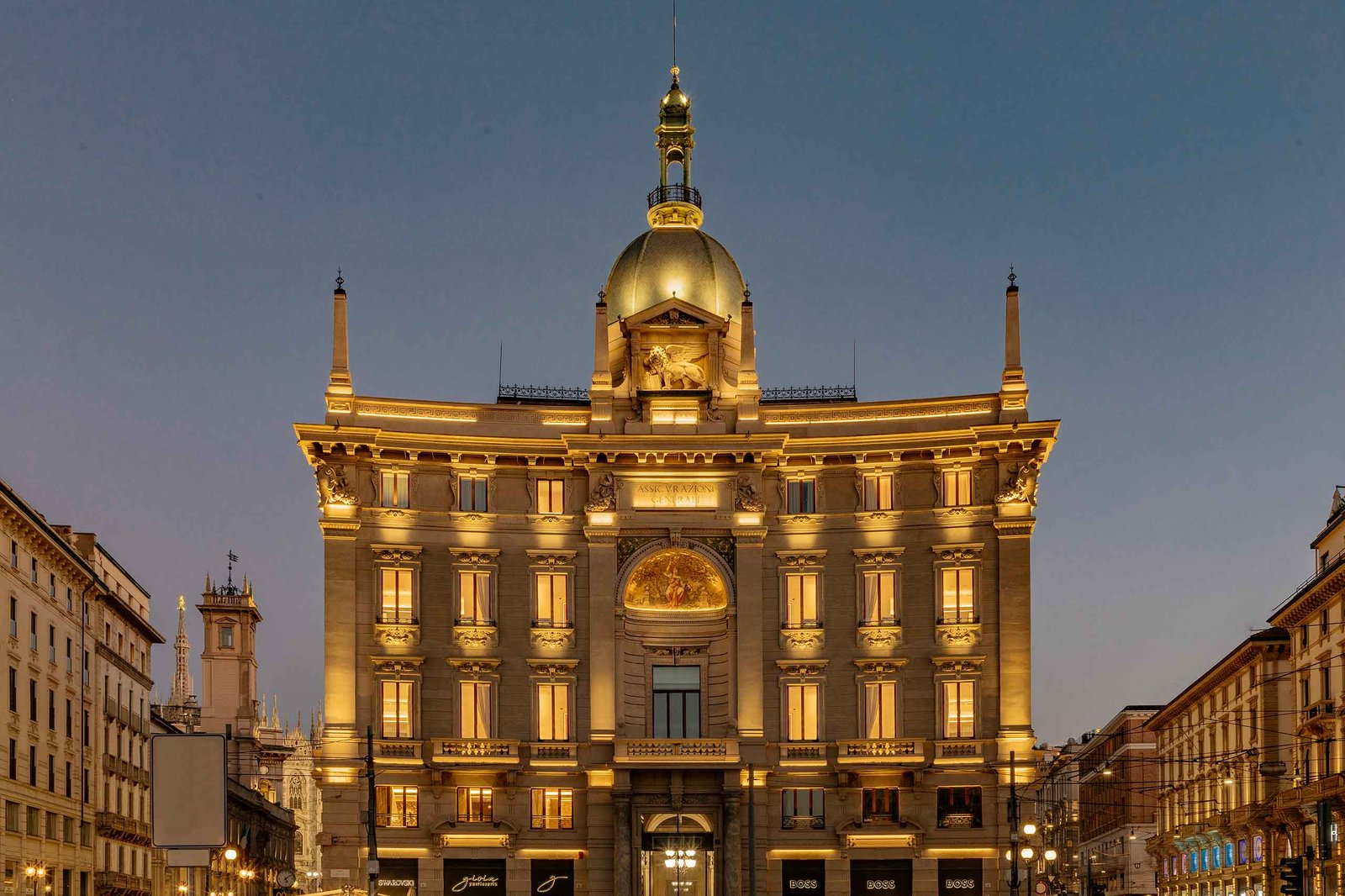 Palazzo Cordusio Gran Meliá Hotel — backstory