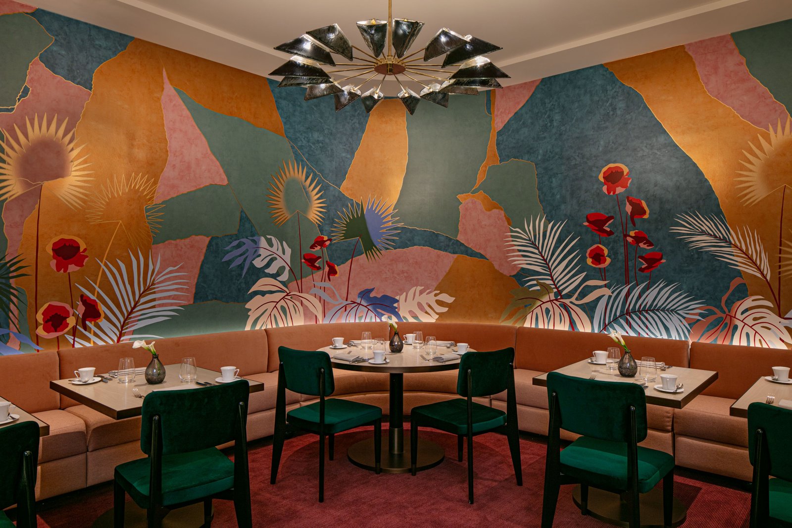St. Regis New York, at the table