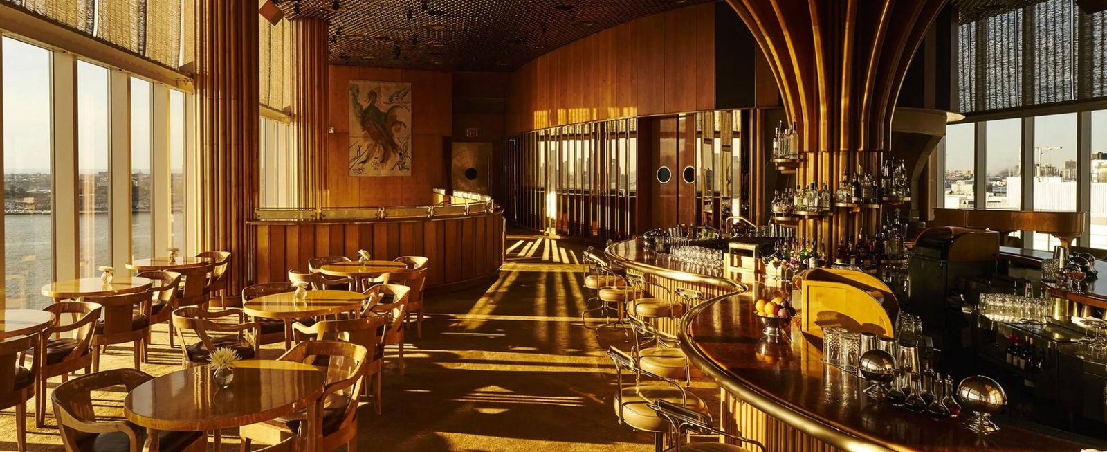 The Standard, High Line, at the table