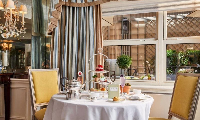 The Lowell Hotel, at the table