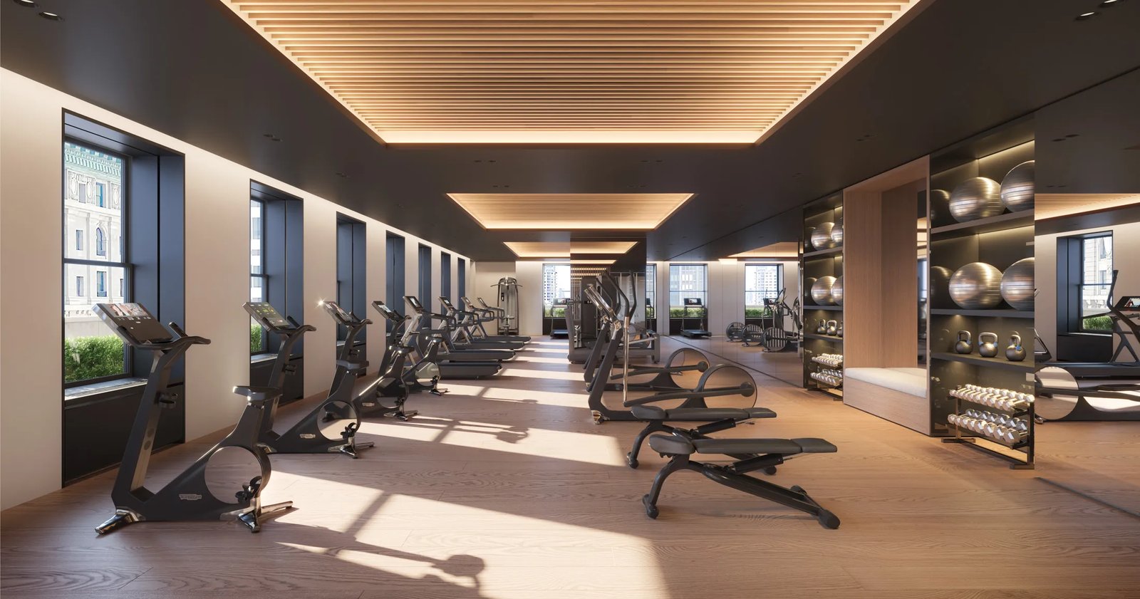 Casa Cipriani, the gym