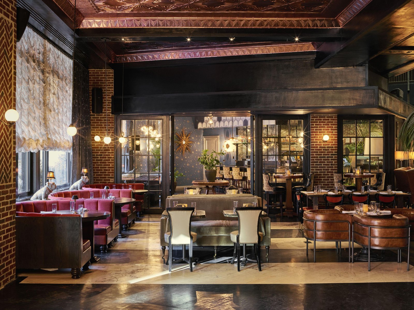 The Roxy Hotel New York, at the table