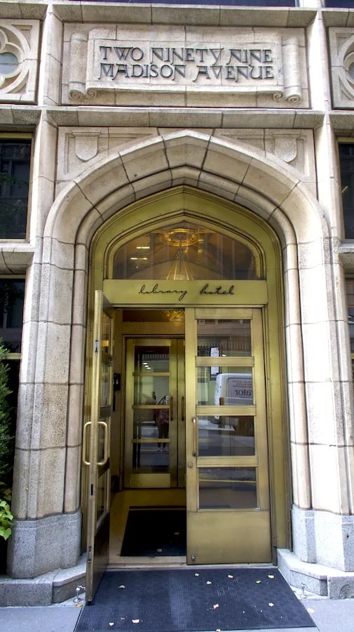 Library Hotel — backstory