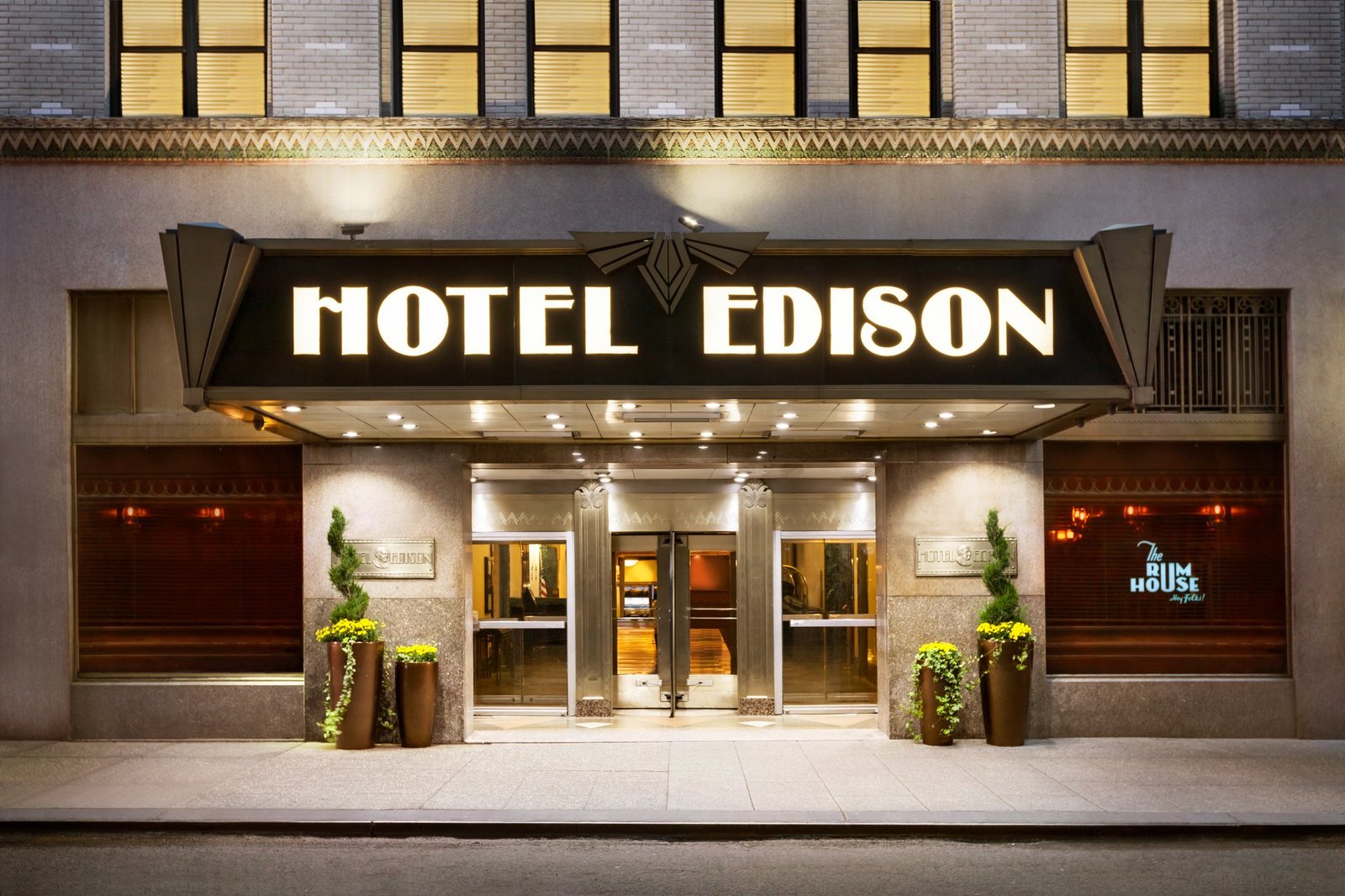 Hotel Edison — backstory