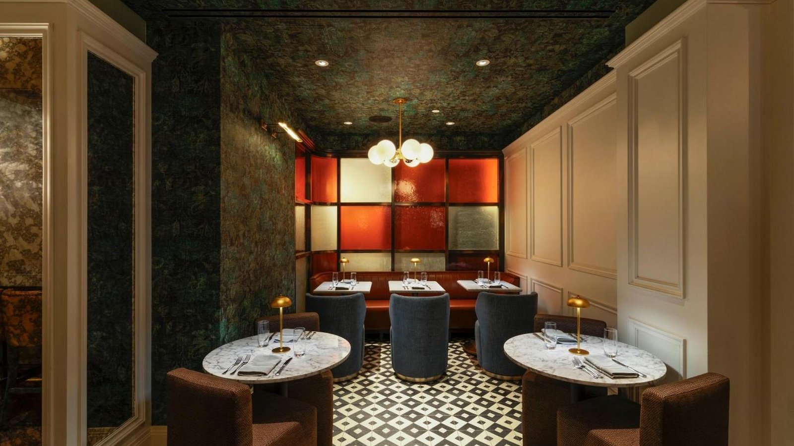 The Benjamin Royal Sonesta New York, at the table