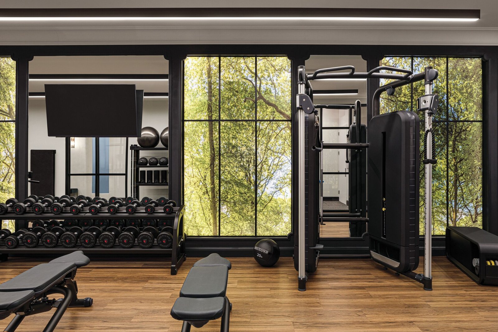 The Chemists Club Hotel, the gym