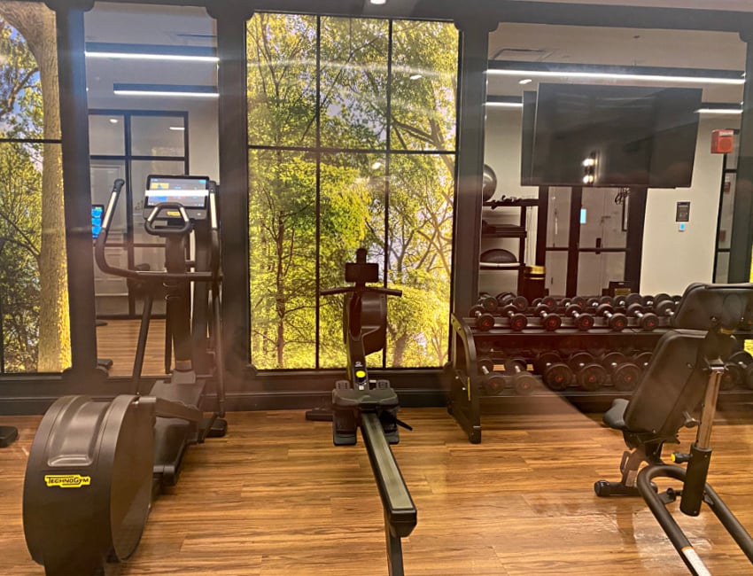The Chemists Club Hotel, the gym