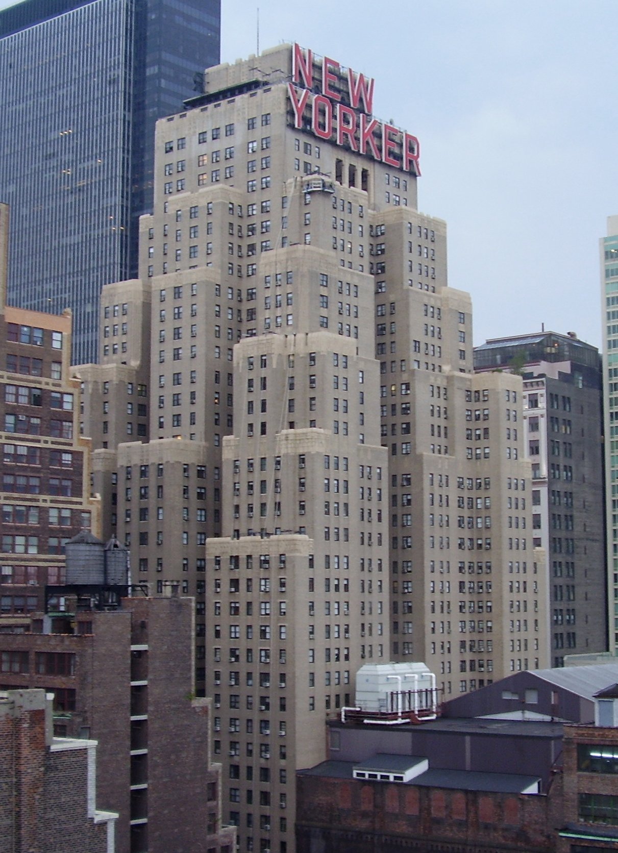 The New Yorker Hotel — backstory
