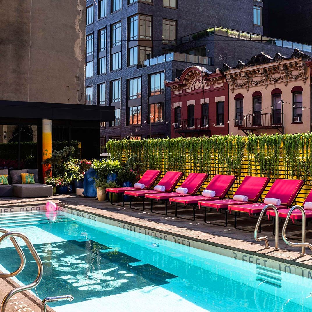 Sixty LES Hotel, the pool