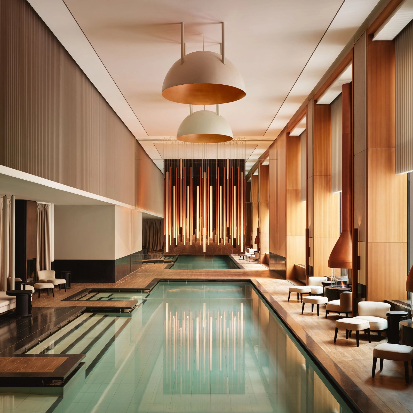 Aman New York, the pool