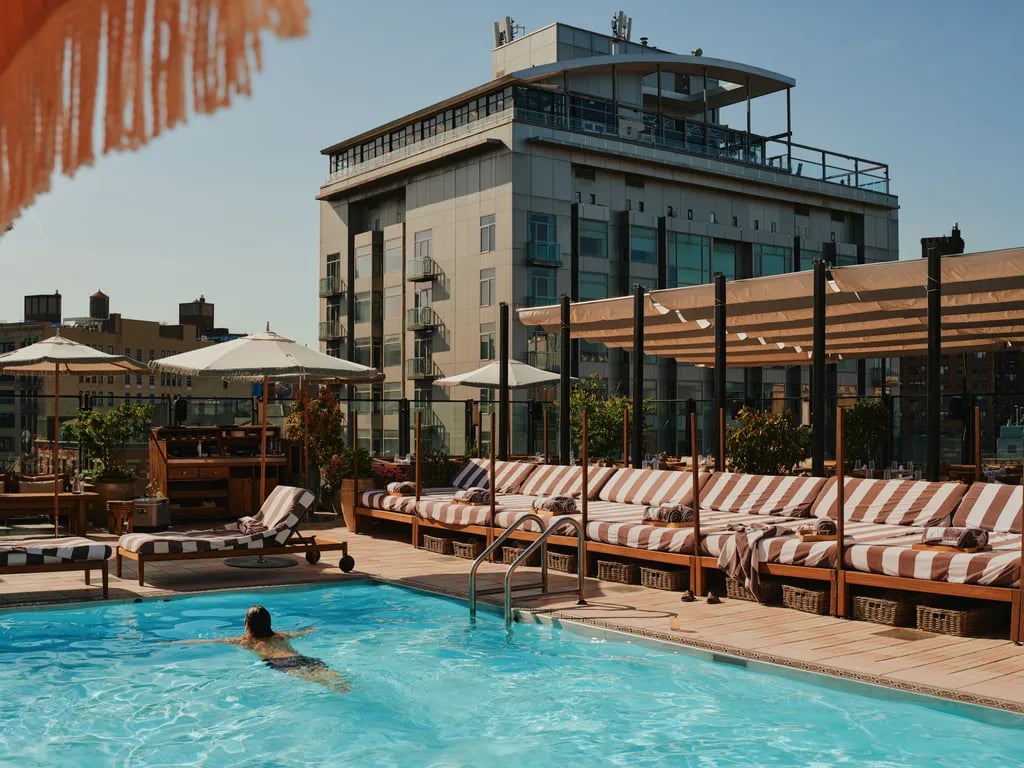 Soho House New York, the pool