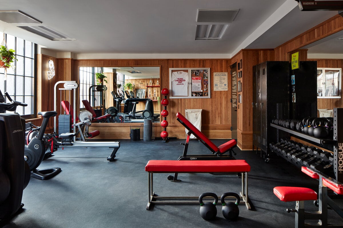 Ace Hotel Brooklyn, the gym