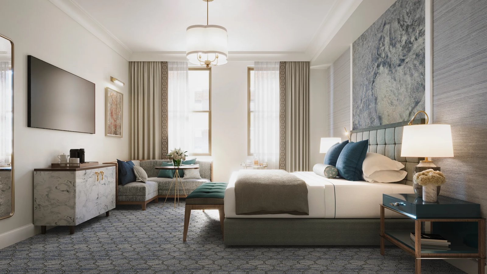 The Wall Street Hotel — rooms