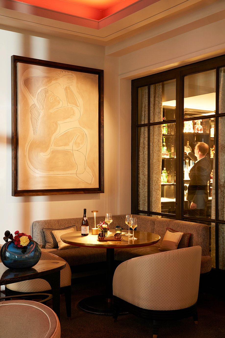 Le Burgundy Paris, bar le charles