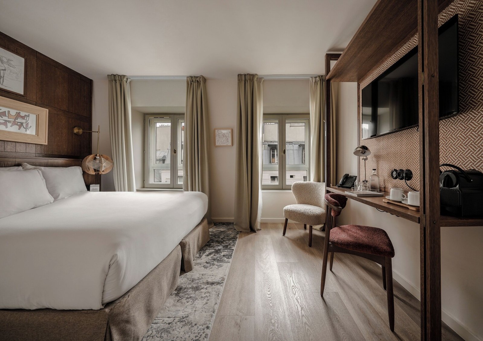 Hôtel Pulitzer Paris — rooms