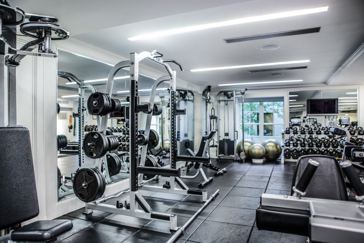 The Mark Hotel, the gym