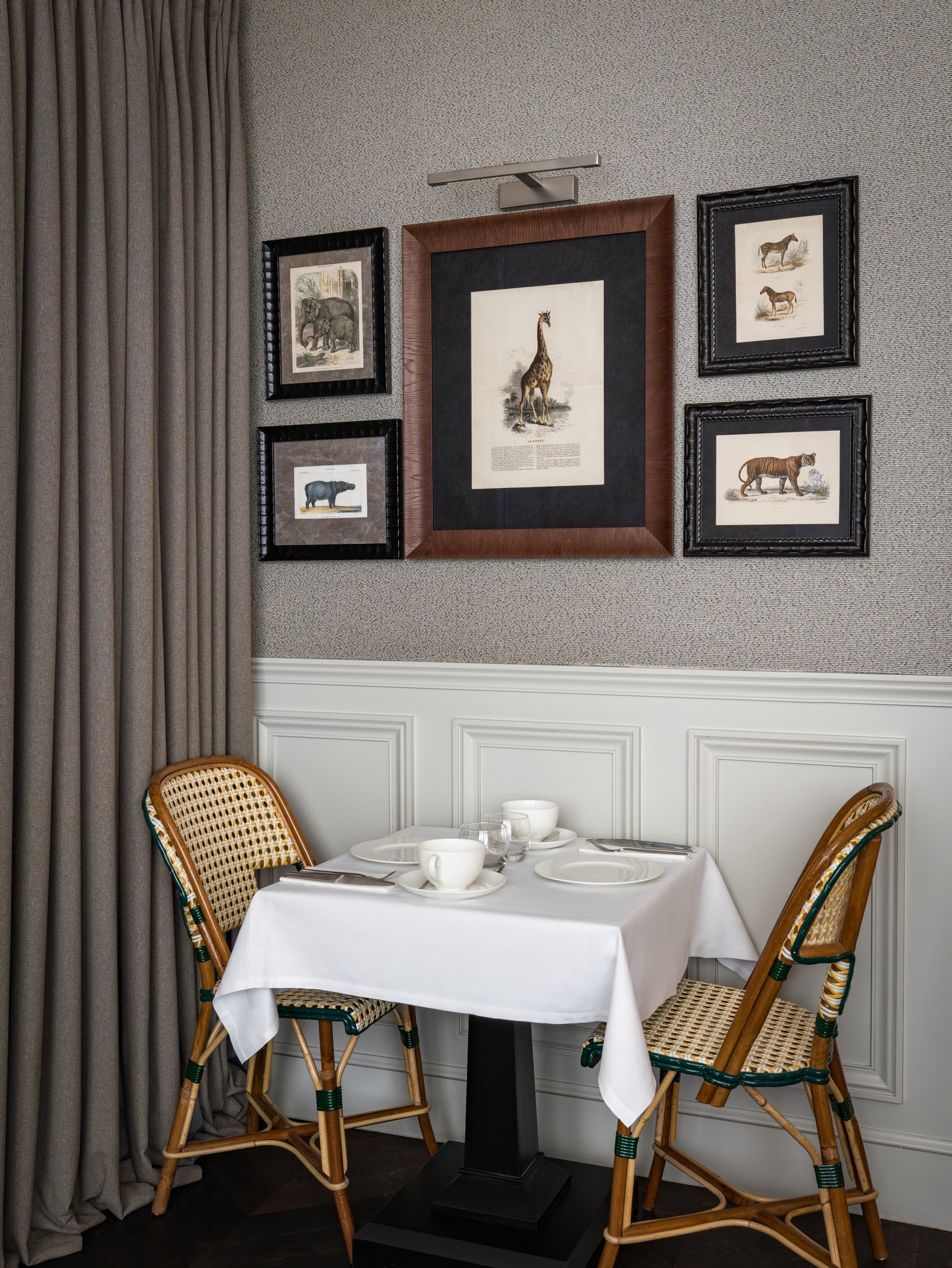 Hôtel Monge, ground-floor salon