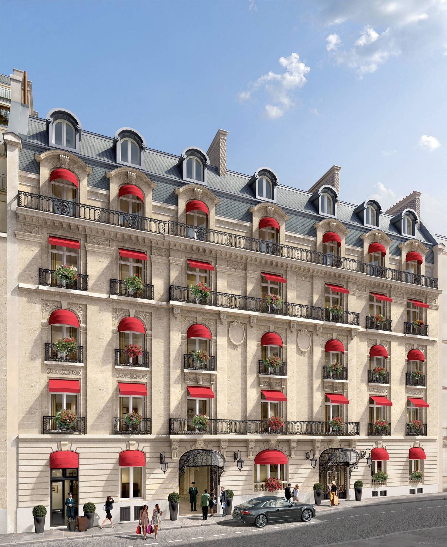 La Clef Champs-Élysées Hotel — backstory