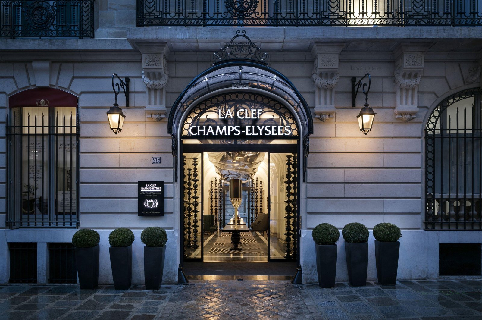 La Clef Champs-Élysées Hotel — backstory