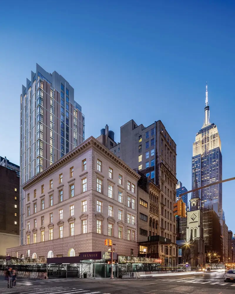 The Fifth Avenue Hotel — backstory