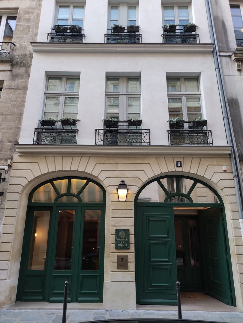 Hôtel Prince de Conti Saint-Germain-des-Prés — backstory