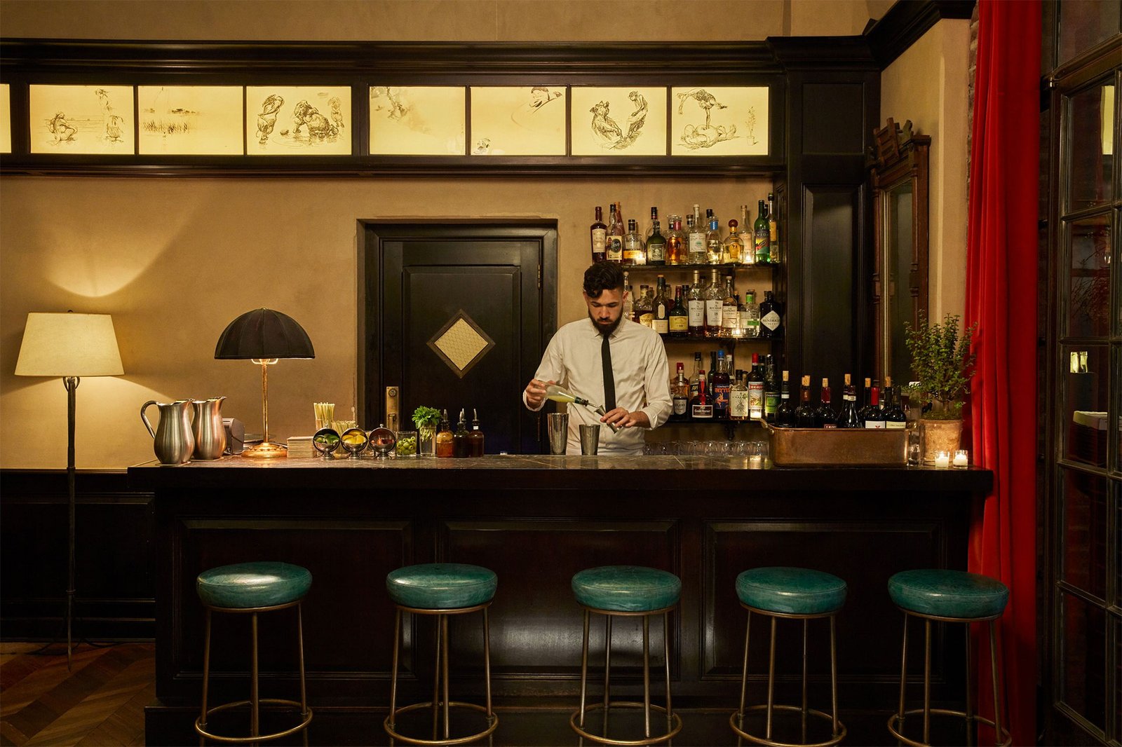 The Greenwich Hotel, locanda verde