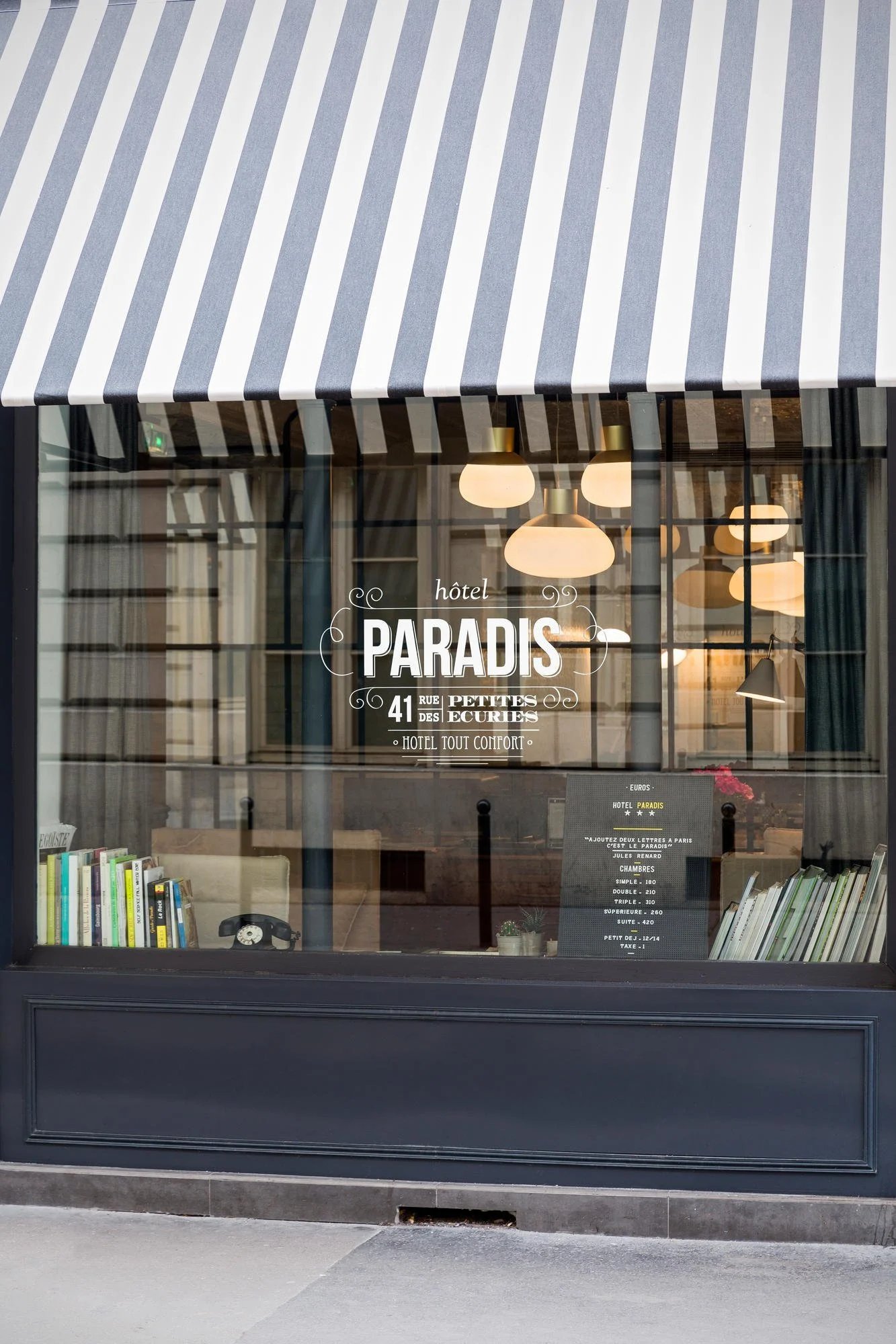 Hotel Paradis Paris — backstory