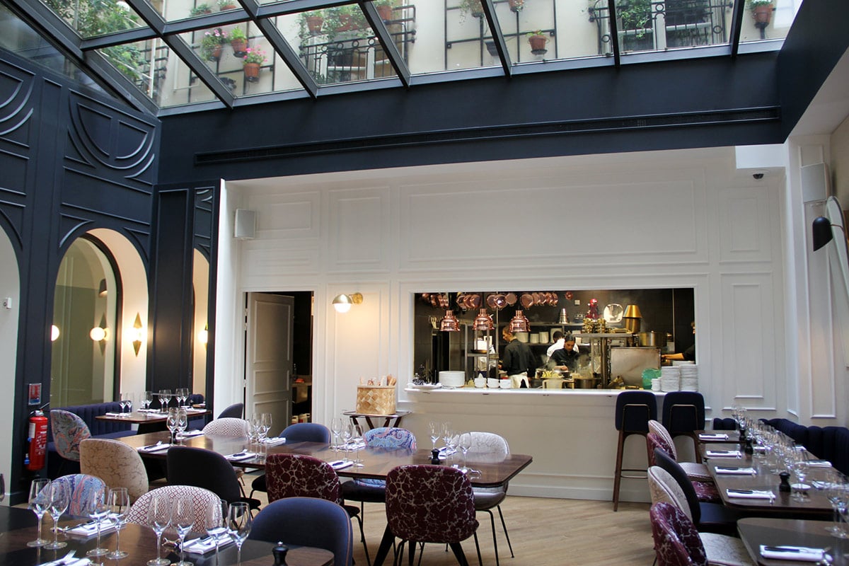 Hotel Bachaumont, restaurant bachaumont