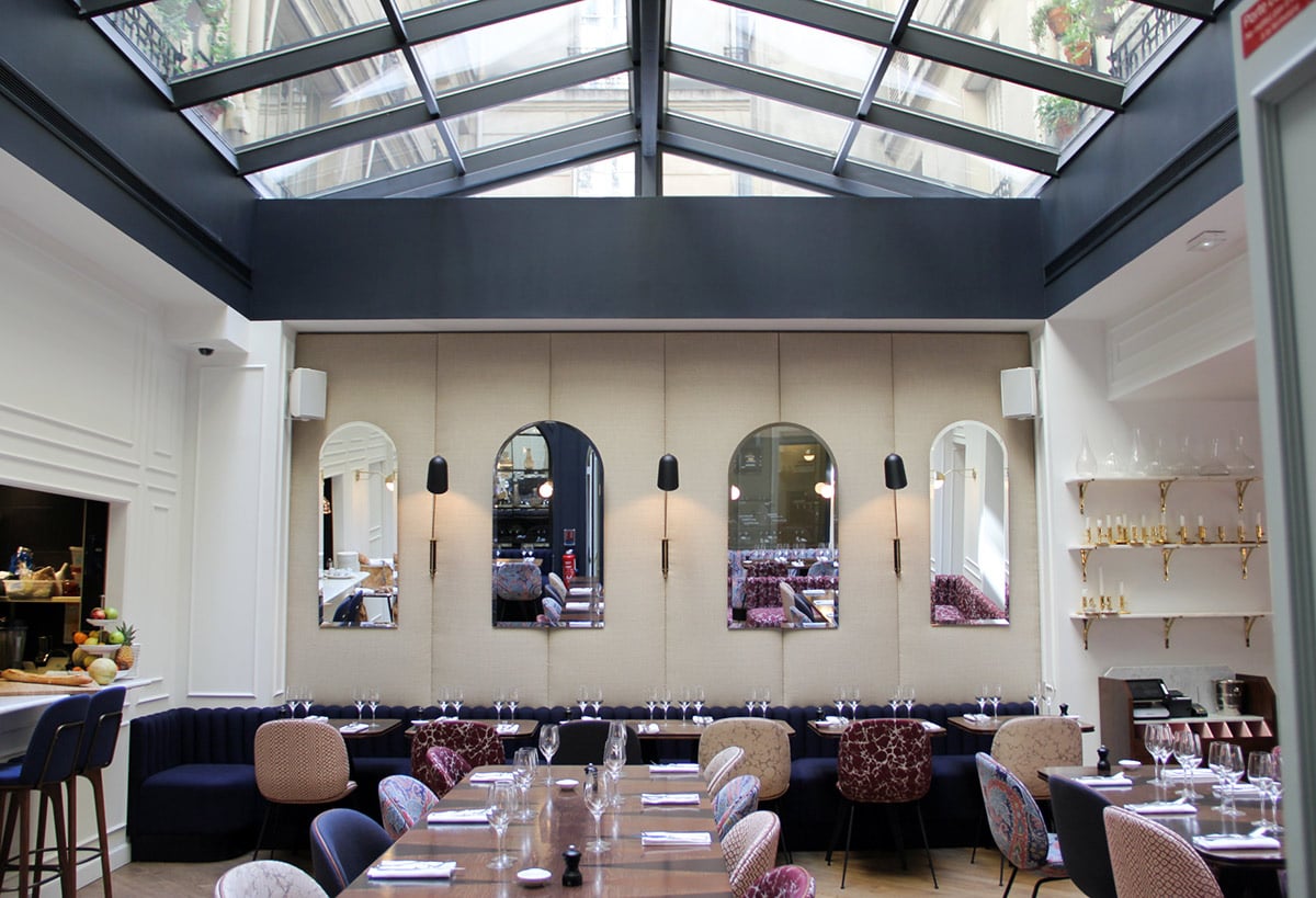 Hotel Bachaumont, restaurant bachaumont