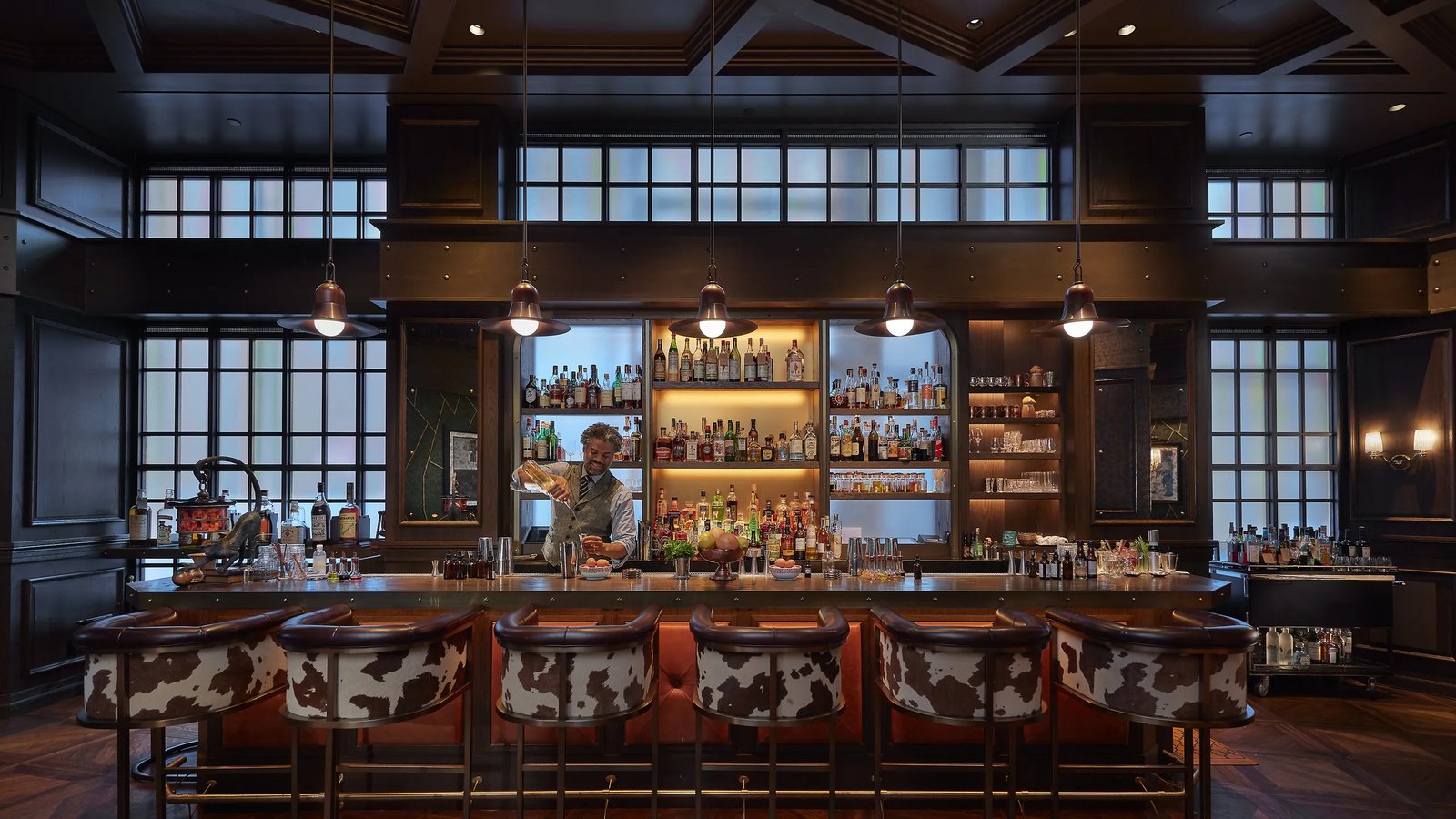 Mandarin Oriental New York, the bar