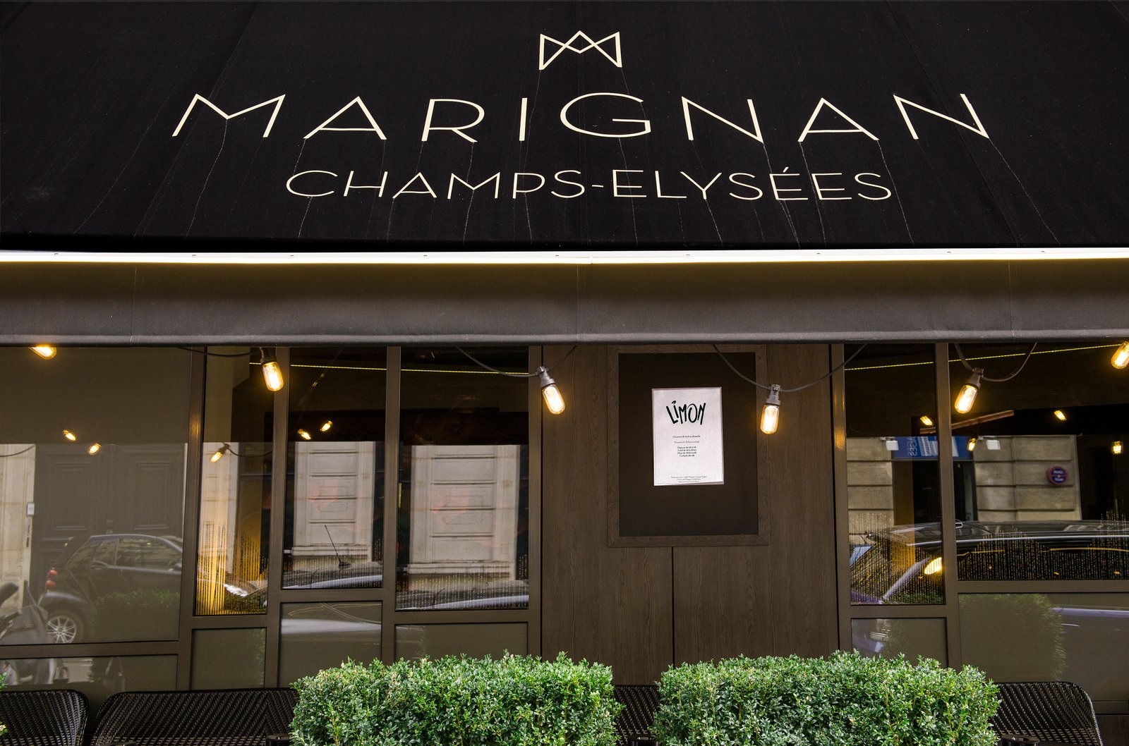 Hôtel Marignan Champs-Élysées — backstory